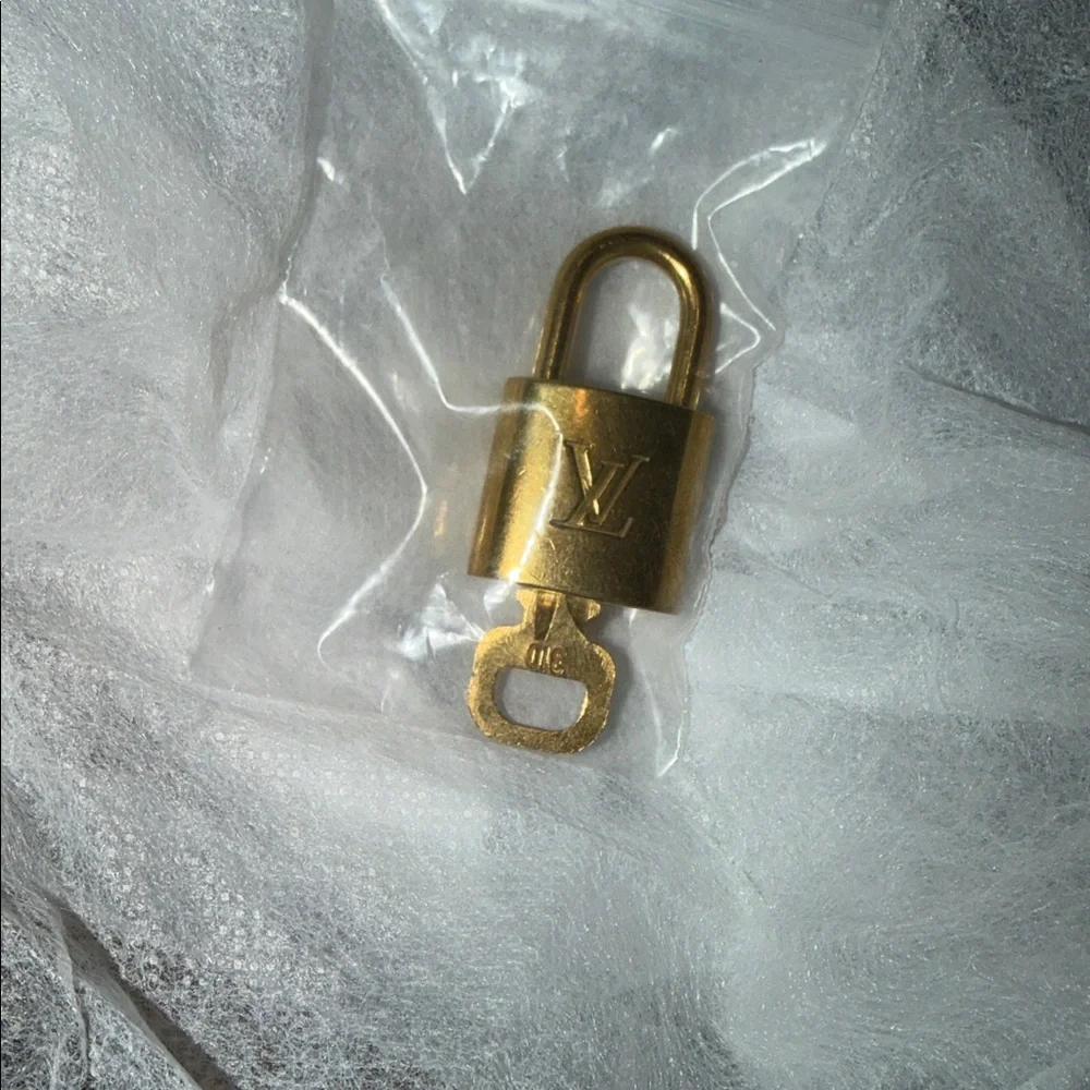 Louis Vuitton Brass Lock and Key Set #310 - Picture 3 of 3